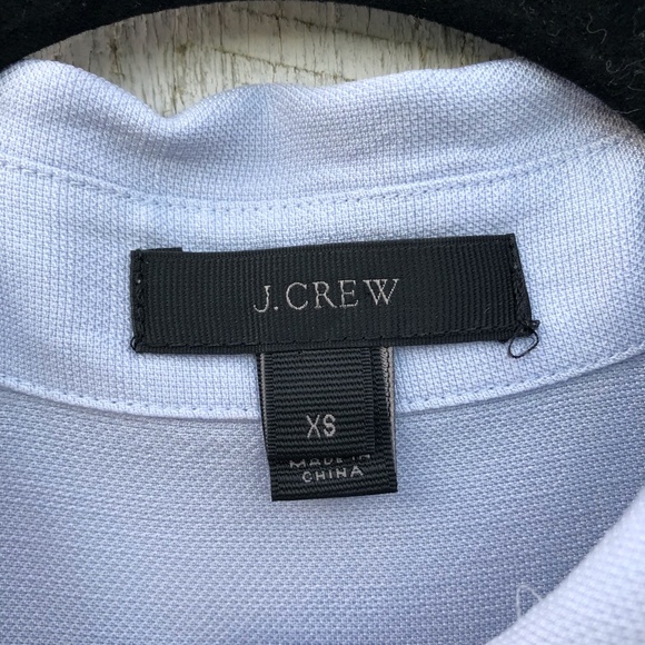 J. Crew | blue lightweight oversized shirt - Picture 4 of 5